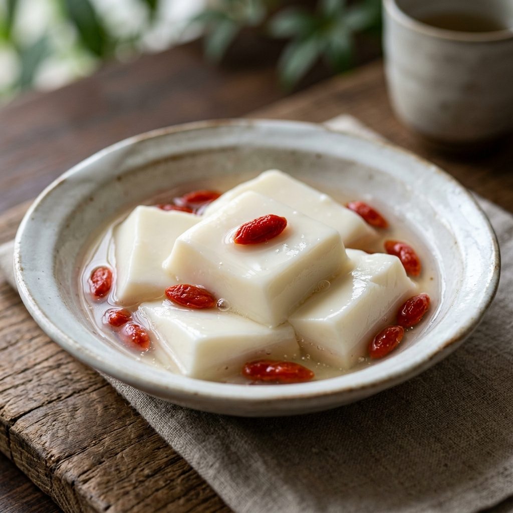 Almond Tofu (Annin Dofu)