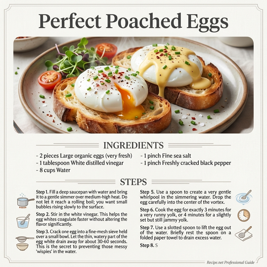 Perfect Poached Eggs Infographic