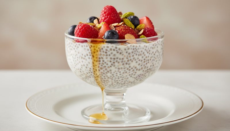 Almond Milk Chia Pudding