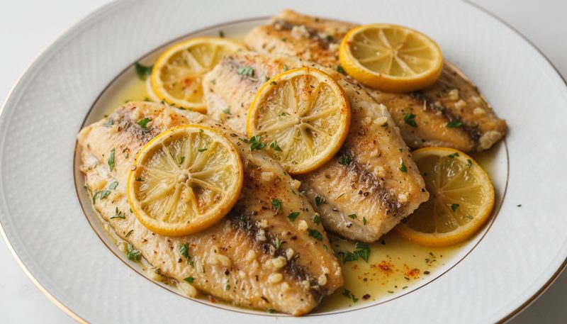 Baked Lemon Garlic Tilapia