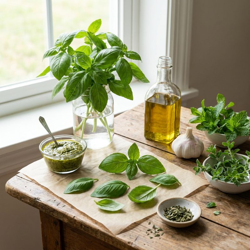 Basil Leaves: Uses, Substitutes, and How to Store It