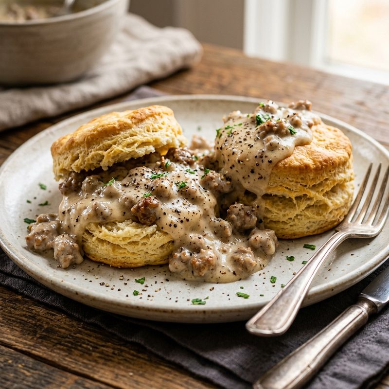 Biscuits and Gravy