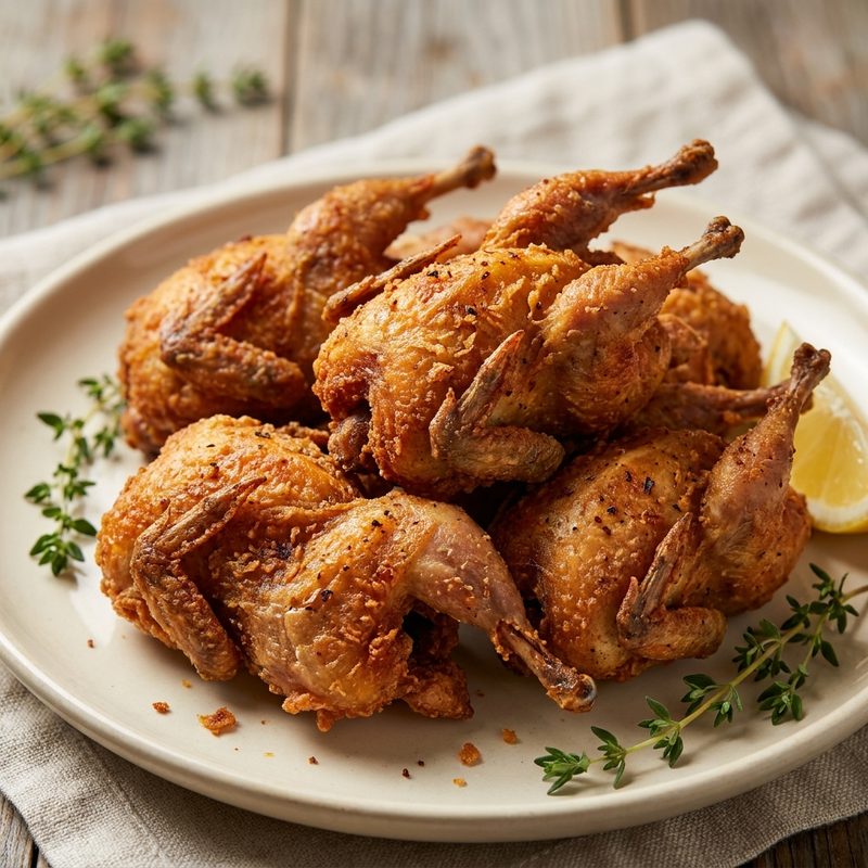Buttermilk Fried Quail