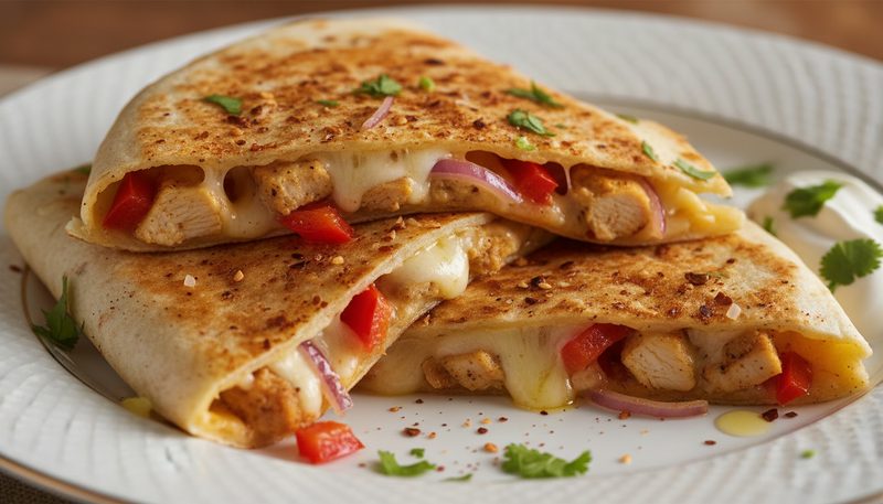 Chicken Quesadillas