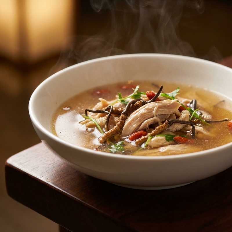 Cordyceps Chicken Soup
