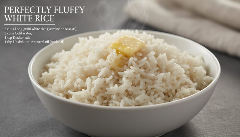 Fluffy White Rice