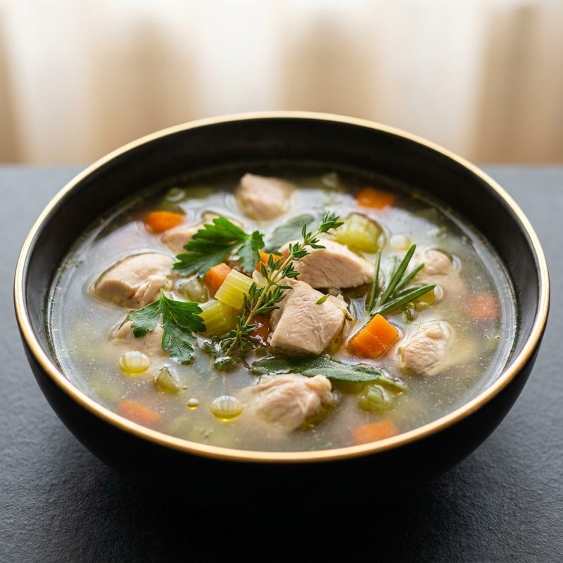 Four-Herb Chicken Soup