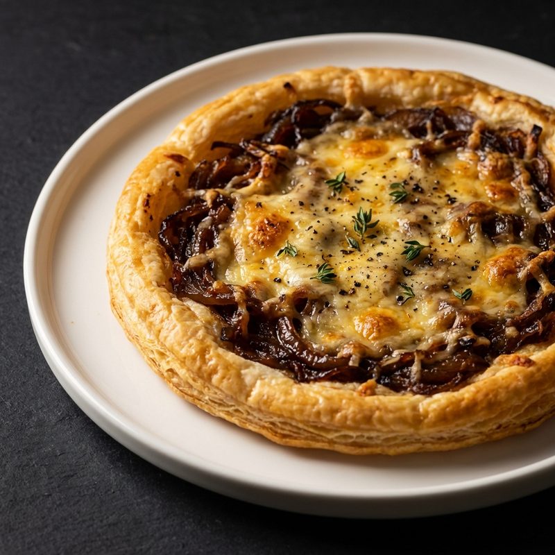Gruyère and Caramelised Onion Tart