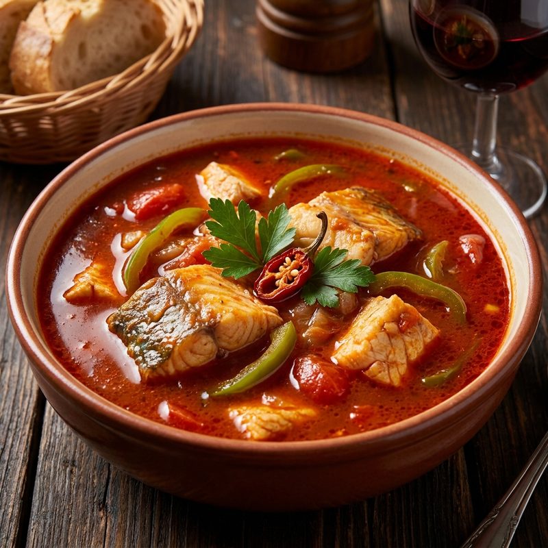 Halaszle Hungarian Fishermans Soup
