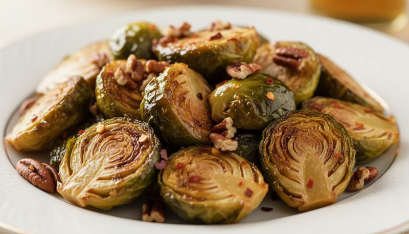 Honey Roasted Brussels Sprouts
