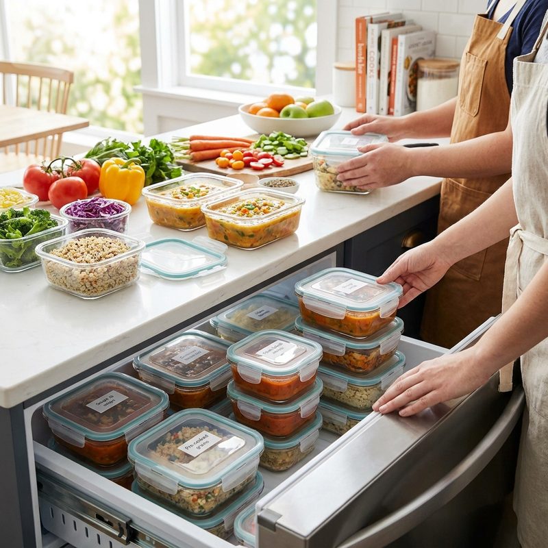 How to Batch Cook and Freeze Family Meals for the Month