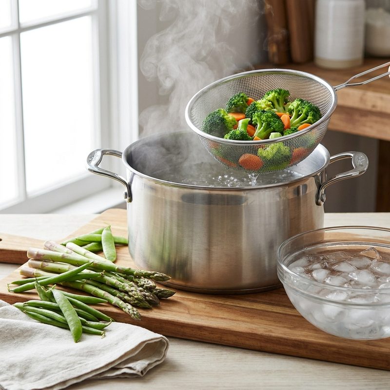 How to Blanch Vegetables for Longer Freezer Life