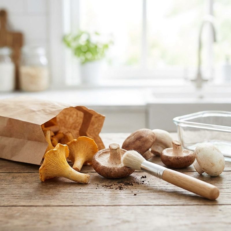 How to Clean and Store Fresh Mushrooms Without Making Them Slimy