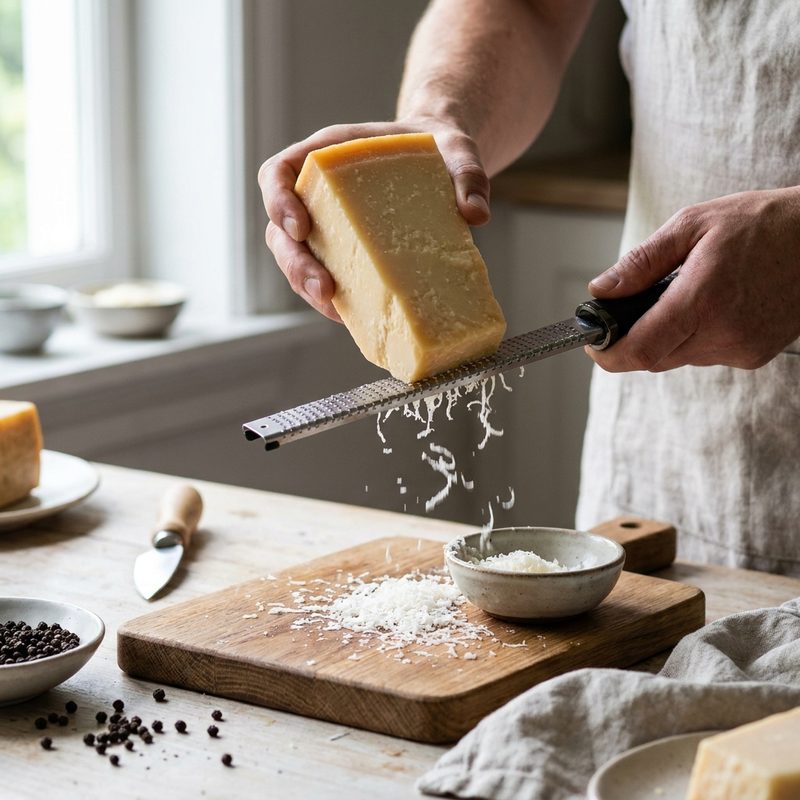 How to Grate Parmesan Cheese
