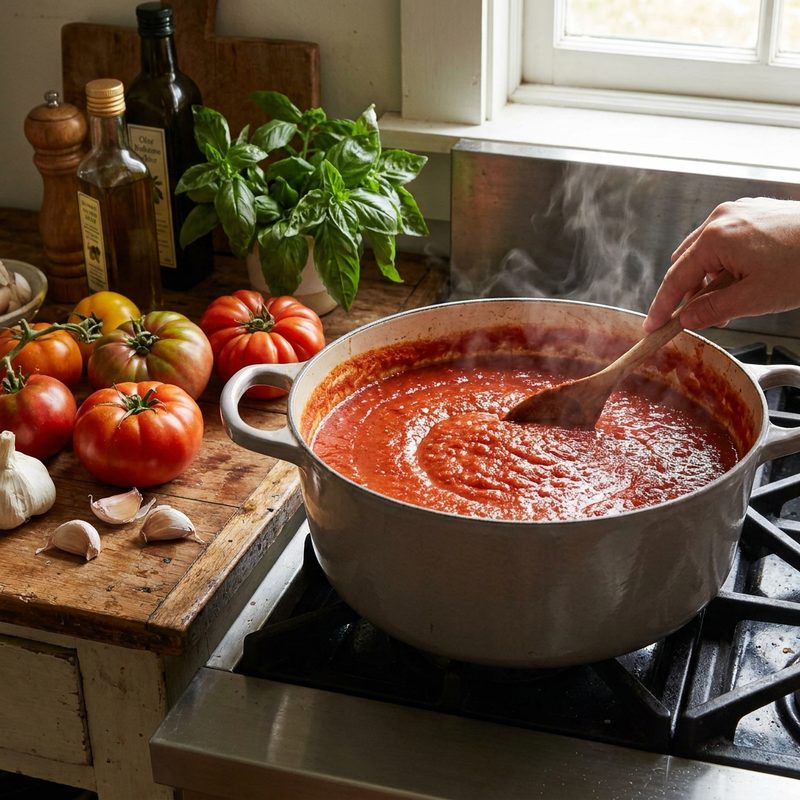 How To Make Homemade Tomato Sauce