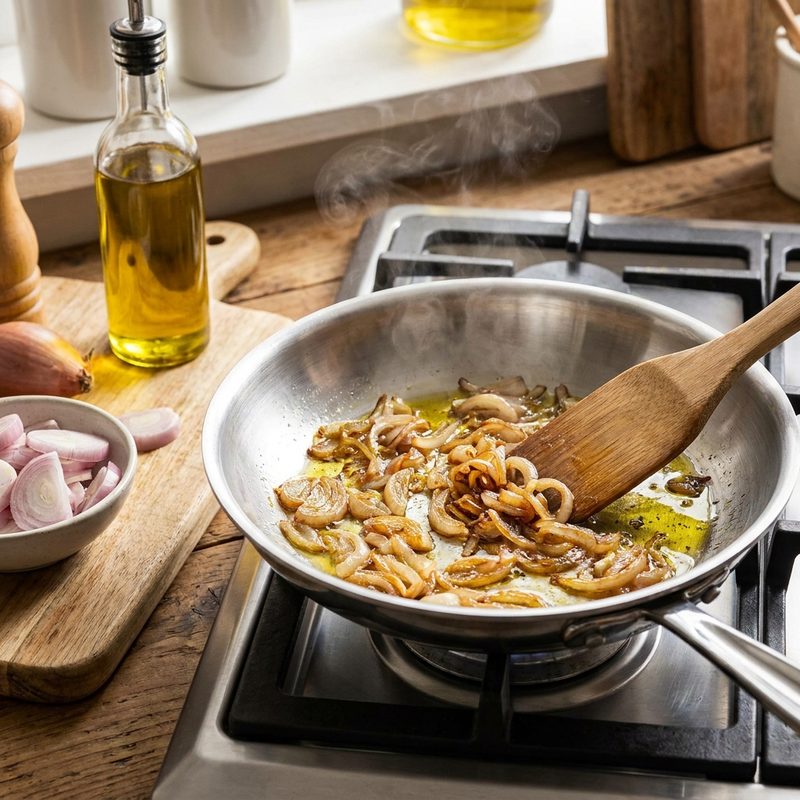 How to Saute Shallots