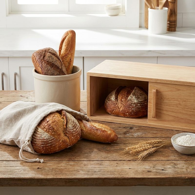 How to Store Bread to Keep It Fresh and Crusty