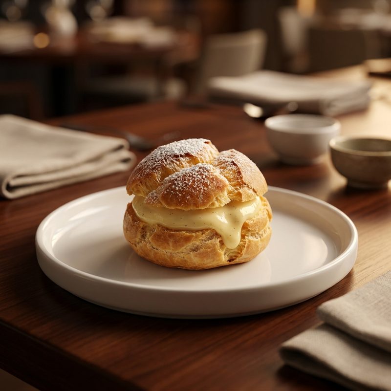 Japanese Custard Cream Puff