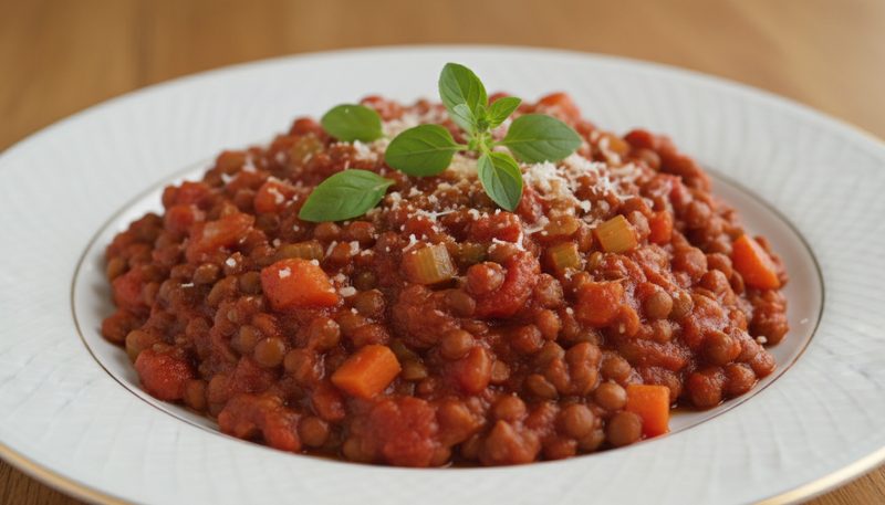 Lentil Bolognese