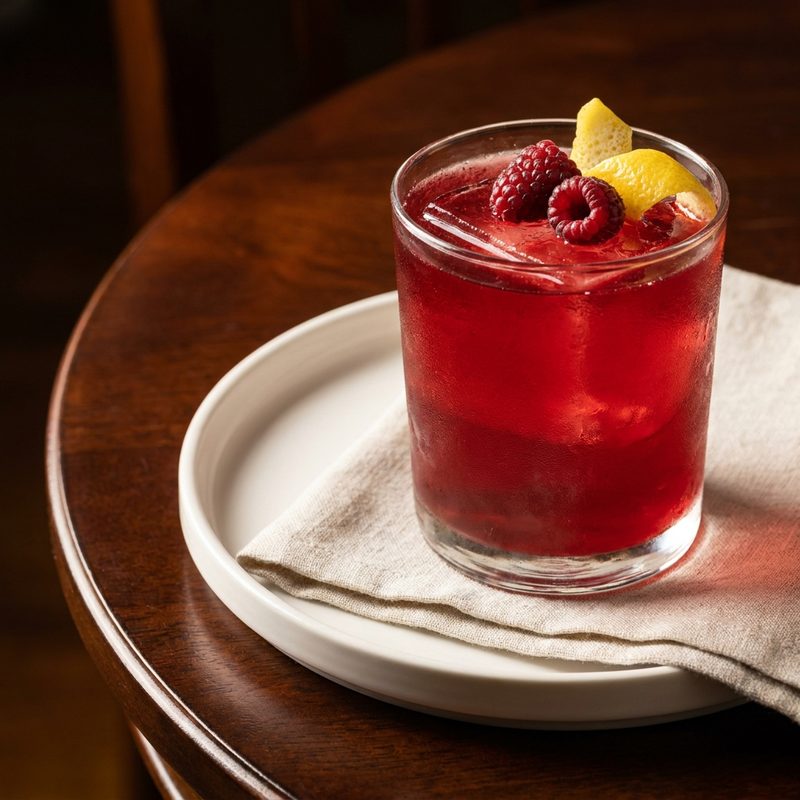 Loganberry Drink Buffalo Style