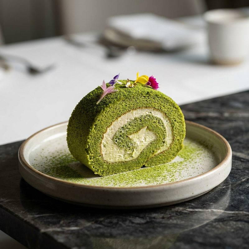 Matcha Roll Cake