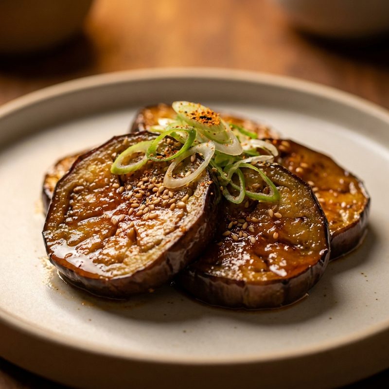 Miso-Glazed Eggplant