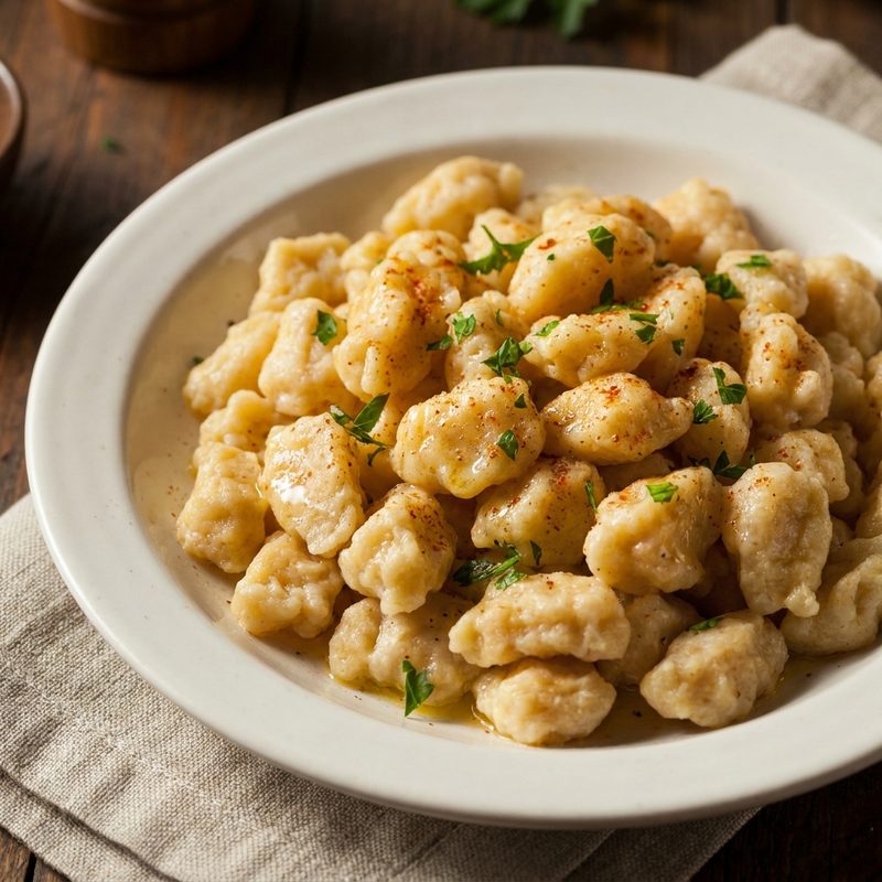 Nokedli Hungarian Egg Dumplings