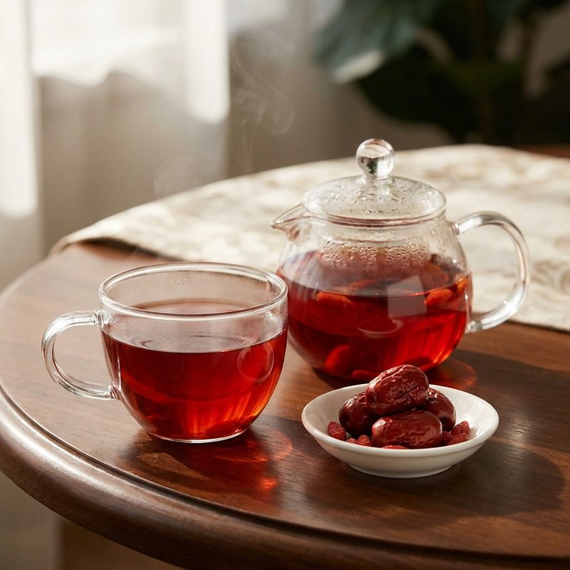 Red Date and Goji Berry Tea