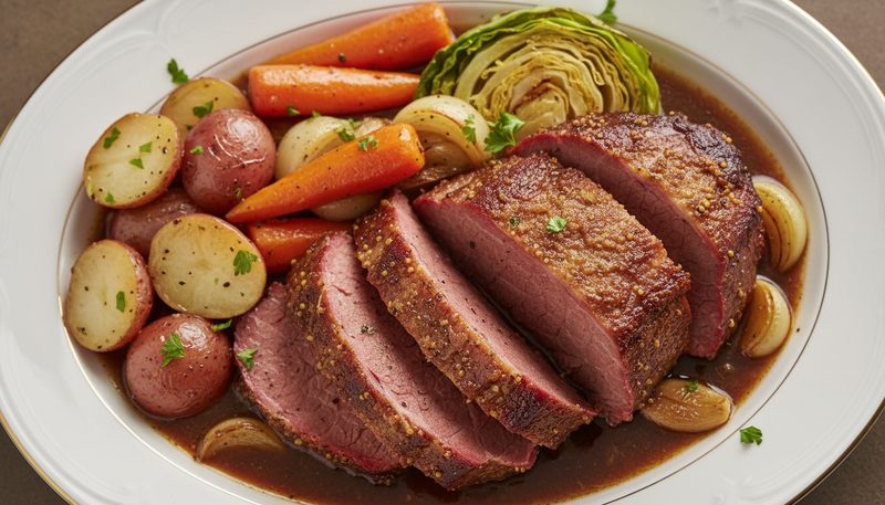 Slow Cooker Corned Beef