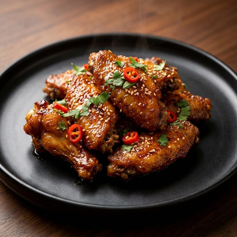 Thai Glazed Chicken Wings