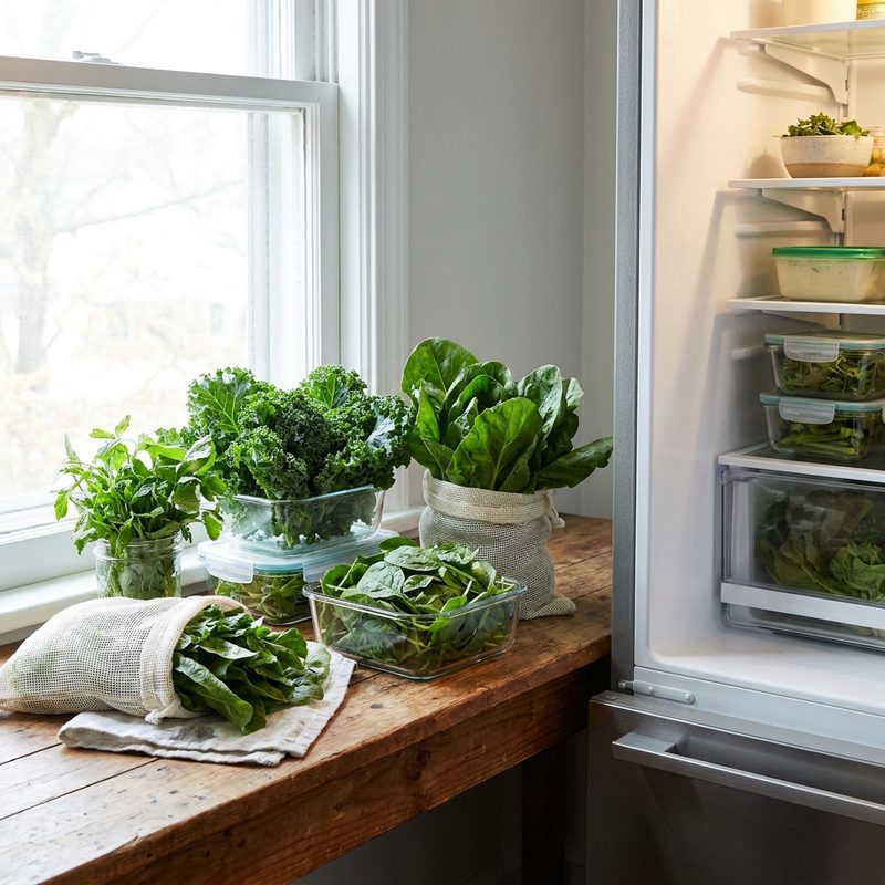 The Best Way to Store Leafy Greens to Keep Them From Wilting