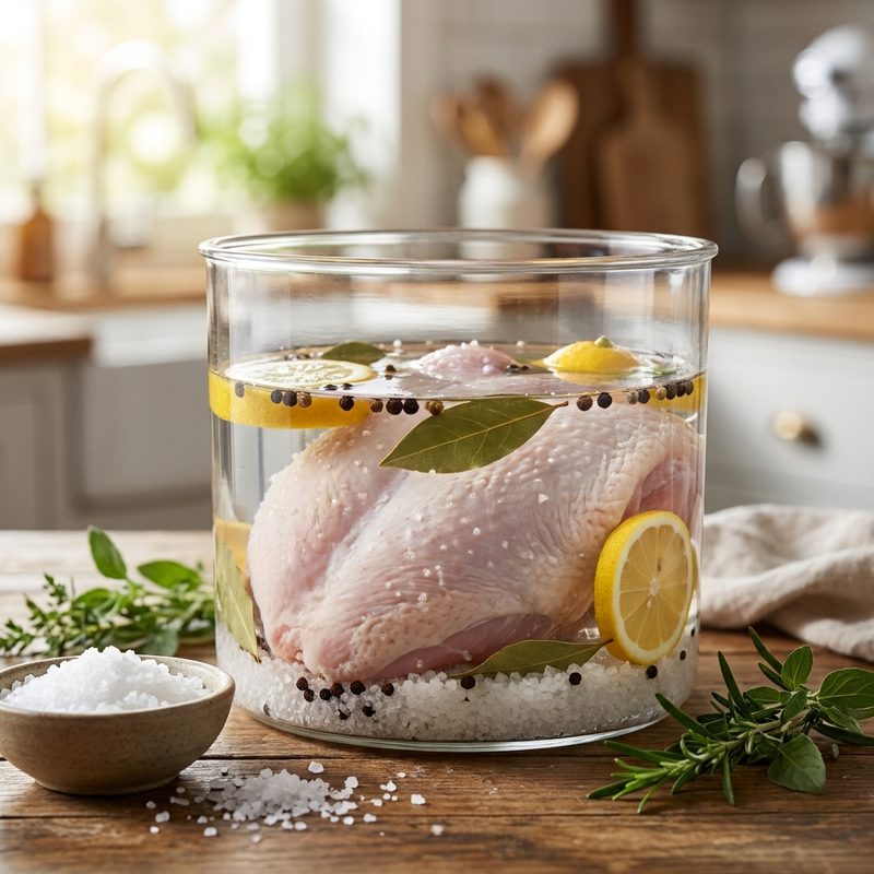 The Science of Brining: Why Salt Makes Meat More Tender and Flavorful