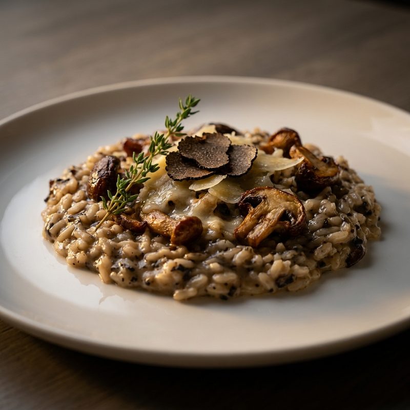 Truffle Mushroom Risotto