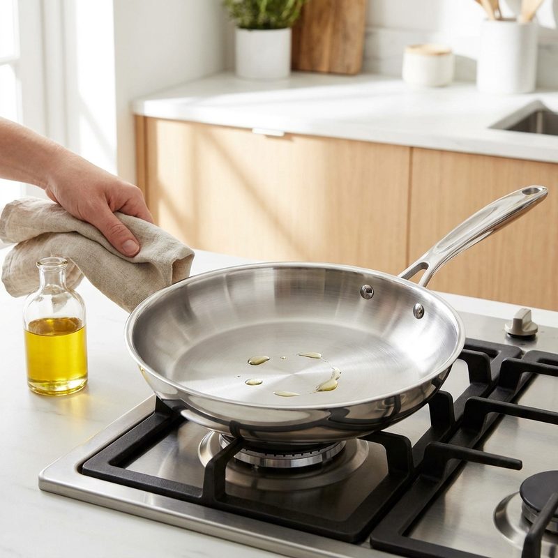 Why Your Stainless Steel Pans Keep Sticking and How to Fix It