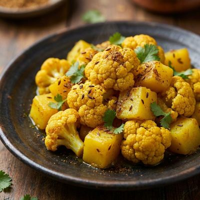 Aloo Gobi with Turmeric and Cumin