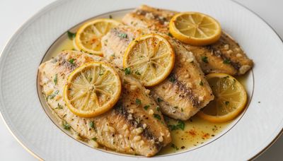 Baked Lemon Garlic Tilapia
