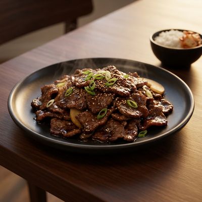 Beef Bulgogi with Pear Marinade