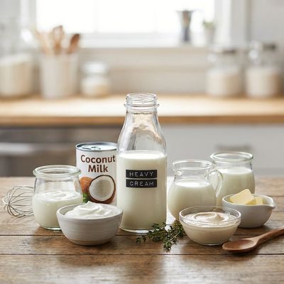 Best Heavy Cream Substitutes for Sauces, Soups, and Baking