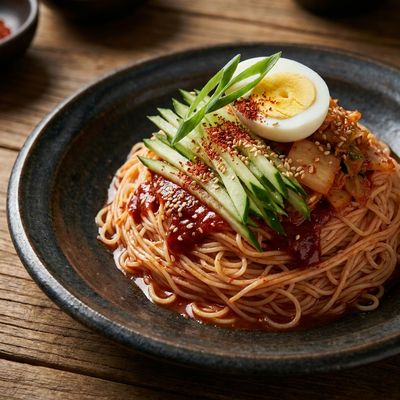 Bibim Guksu Cold Spicy Noodles