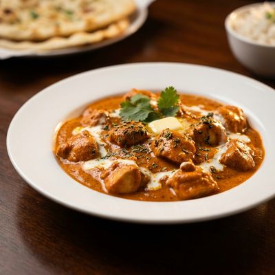 Butter Chicken with Creamy Tomato Gravy