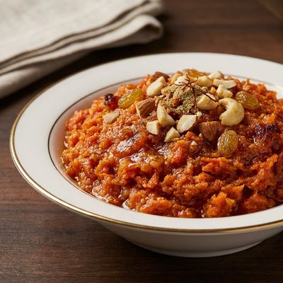 Carrot Halwa with Milk and Ghee
