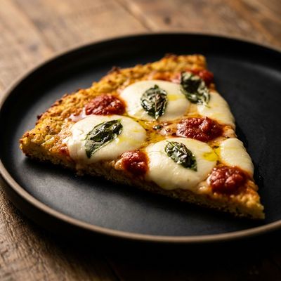 Cauliflower Crust Margherita Pizza