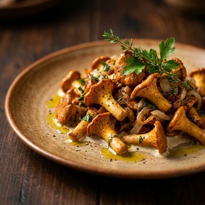 Chanterelle Mushroom Skillet