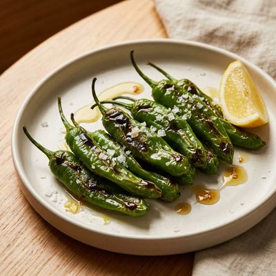 Charred Shishito Peppers