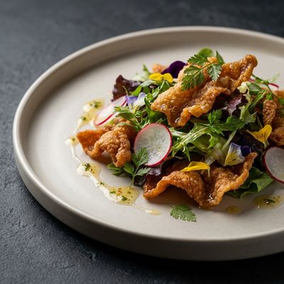 Chicken Skin Salad
