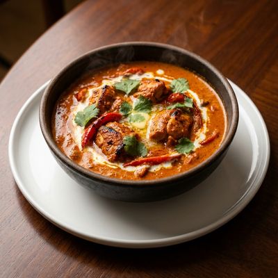 Chicken Tikka Masala with Charred Peppers