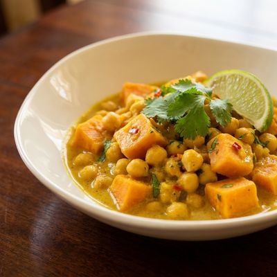 Chickpea and Sweet Potato Curry