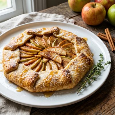Classic Apple Cinnamon Galette