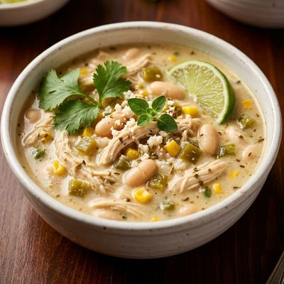Creamy White Chicken Chili