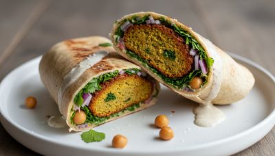 Crispy Falafel Wraps